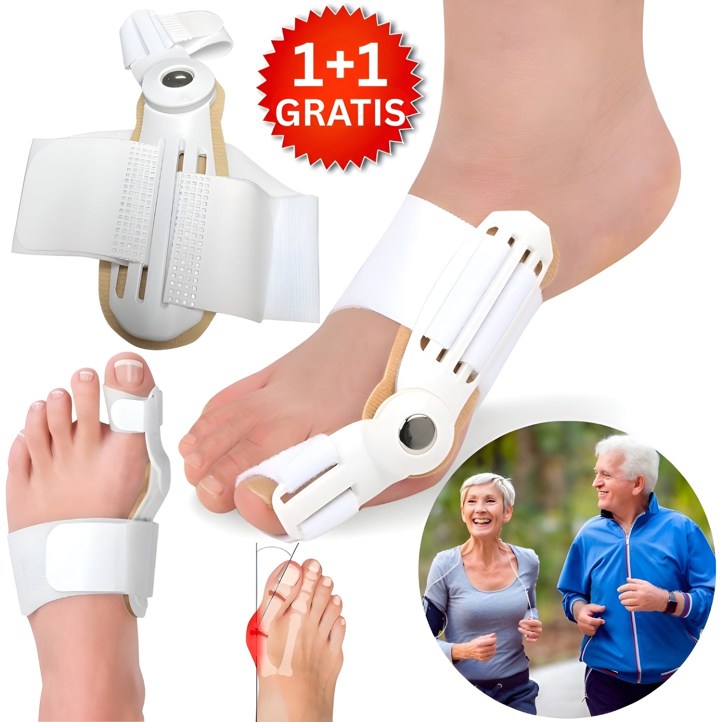 Ortopedski Steznik za Čukljeve 1+1 GRATIS