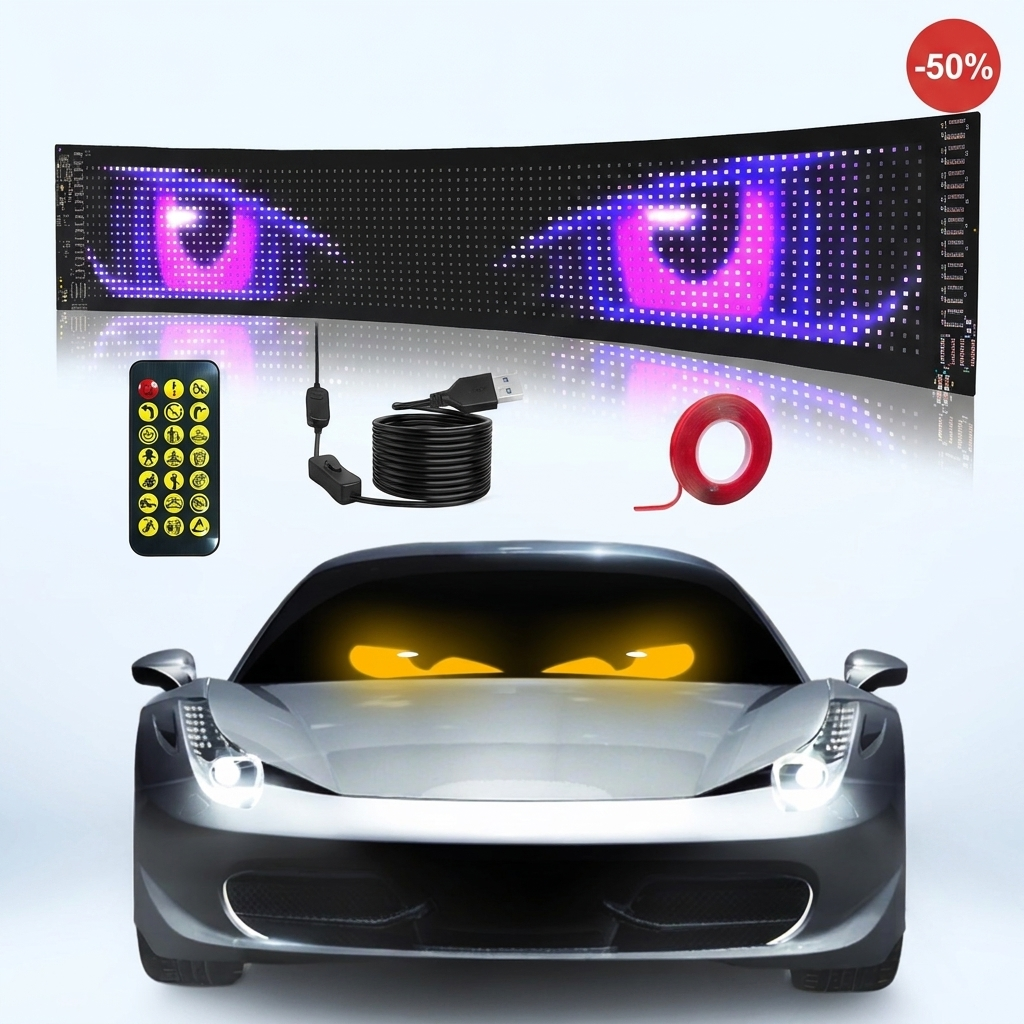 DevilEyes XL - Samolepljivi LED Displej Ekran