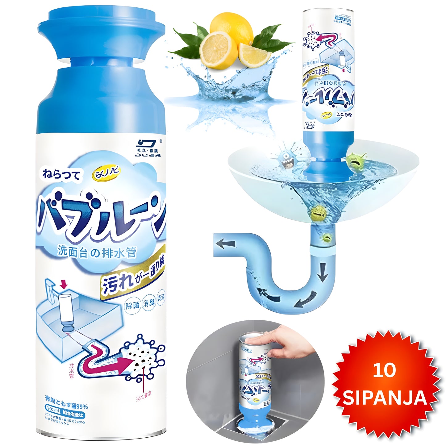 TURBO Pena za Odvod 500ml