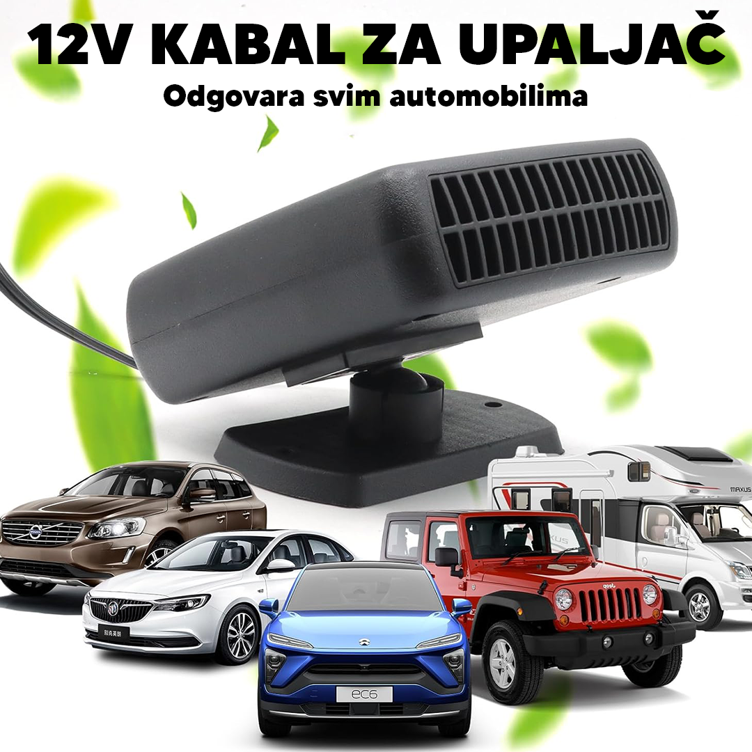 360° Grejalica na upaljač 12V
