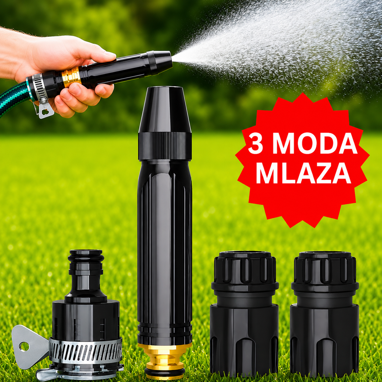 EXTRAPIPE - Nastavak za Crevo sa Turbo Pritiskom 1+1 GRATIS