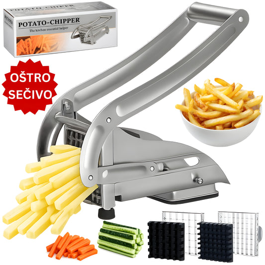 Metalni Secko za Pomfrit i Povrće - Potato Chipper