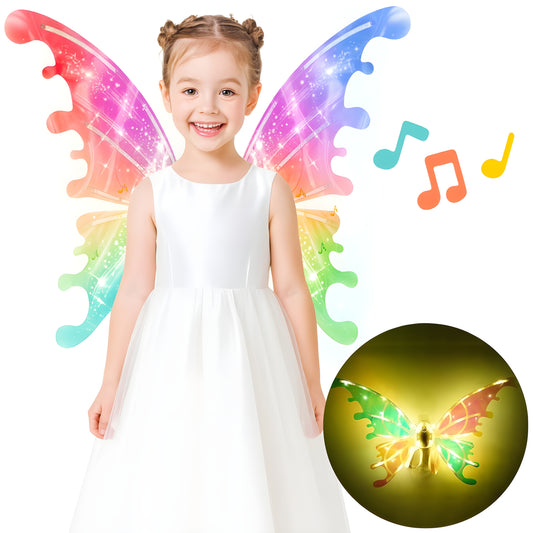 Muzička Svetleća Krila za Devojčice