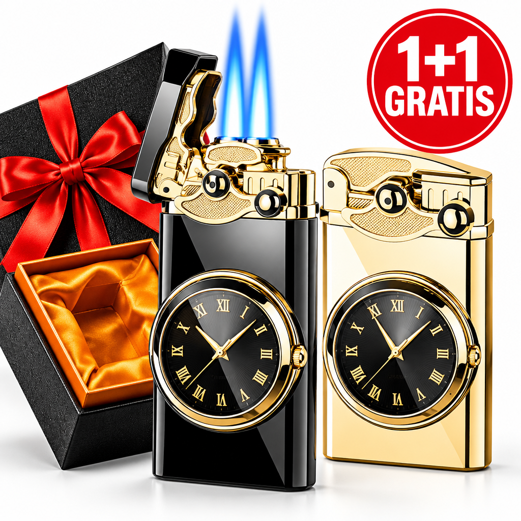 Upaljač sa satom 1+1 gratis